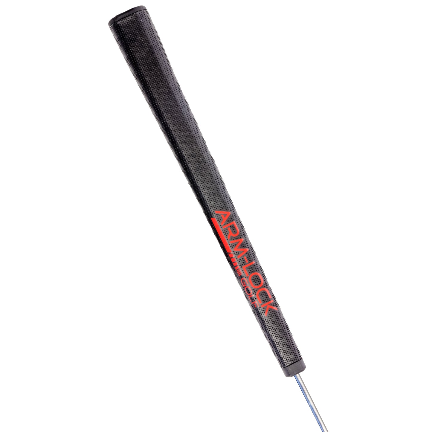 Arm Lock Putter Grip by Arm Lock Golf  AL3 Converter Grip in Black and Red - Arm-Lock Golf