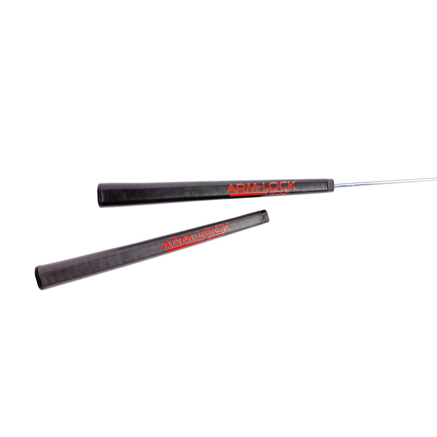 Arm Lock Putter Grip by Arm Lock Golf  AL3 Converter Grip in Black and Red - Arm-Lock Golf