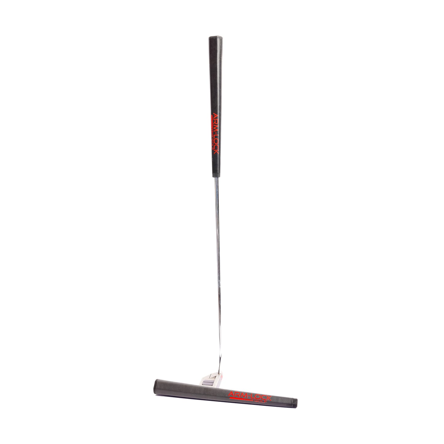 Arm Lock Putter Grip by Arm Lock Golf  AL3 Converter Grip in Black and Red - Arm-Lock Golf